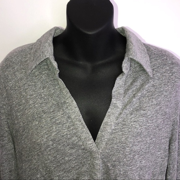 Monroe vneck collared shirt size large - Picture 3 of 5